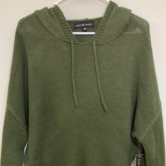 Almost Famous Gray Sweater Dress - Picture 4 of 4